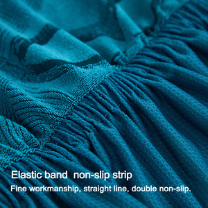Copridivano Jacquard per Set Divani da <span class=keywords><strong>3</strong></span>, 2 e 1 Posto, Antipolvere in Spandex Poliestere con <span class=keywords><strong>Fodera</strong></span> Elastica per Mobili - Product Image 5