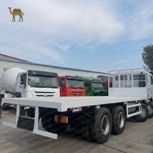 شاحنة بضائع مستعملة يورو إي شاكمان F3000 380HP 8X4 مسطحة 12 إطارات ديزل مجددة مستعملة للبيع - Product Image 4