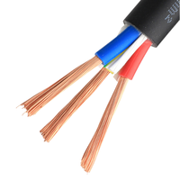 Câble souple électrique en cuivre industriel à fort volume de ventes, 6-16 AWG, norme américaine, pour usage en construction