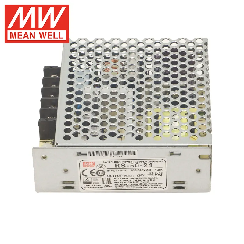 ובכן אומר RS-50-48 50W 48V 80-264VAC 5G רטט DC ספק כוח