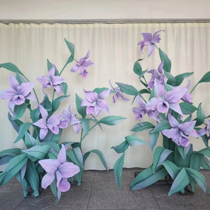 <span class=keywords><strong>Dendrobium</strong></span> <span class=keywords><strong>azul</strong></span> púrpura de personalización de colores para interiores verano Hotel Mall jardín vestíbulo boda - Product Image 1