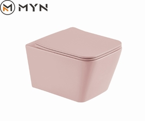 <span class=keywords><strong>Toilette</strong></span> murale <span class=keywords><strong>contemporaine</strong></span> en céramique beige mat kaki noir mat avec design sans rebord Salle de bain élégante <span class=keywords><strong>Toilette</strong></span> WC - Product Image 6