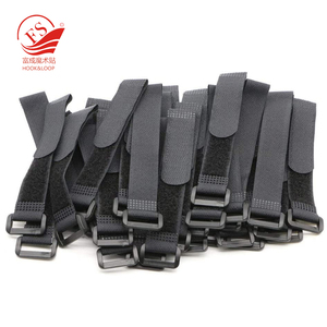 Tùy chỉnh màu đen xe đạp dây đai với thân thiện với môi velcroes tự dính móc và vòng lặp cho Drone pin có tính năng in logo - Product Image 3