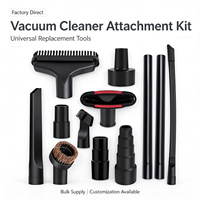 Kit d'accessoires universels pour aspirateur, 12 pièces, accessoires pour aspirateur de 32mm, brosses, adaptateur de buse pour Shark Miele Eureka Shop Vac