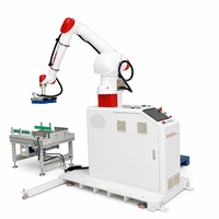 Lengan Robot Palletizing Otomatis 50kg dengan Radius Kerja 2000mm untuk Transfer Karton dan Pemuatan Pallet dengan Vacuum Gripper