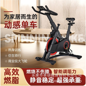 Bicicleta de Spinning Comercial, Bicicleta de Ejercicio con Capacidad de Carga de 200 kg, Estructura en I, Resistencia Magnética, Equipo de Gimnasio Vertical - Product Image 4