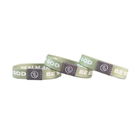 Bracelet promotionnel en tissu élastique personnalisé avec logo par sublimation RFID FM1108 213 215 216 pour événements sportifs