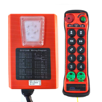 Sistema de Control Remoto para Grúa Tándem JYRDI Q1212 Estándar 1 TX 2 RX para Gestión Simultánea de Elevación en Grúas Industriales