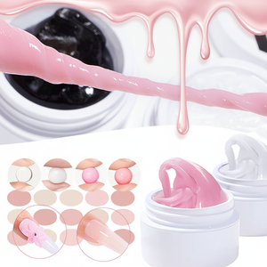 ZRKGEL Gel de construction professionnel non collant pour extension d'ongles, art 3D, logo personnalisé, sans TPO ni HEMA, fournisseurs d'ongles - Product Image 1