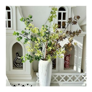 Usine de fleurs artificielles Meiyu Craft, plantes vertes artificielles en plastique, fleurs artificielles de style nordique, décoration de la maison, accessoires de mariage, salon - Product Image 5