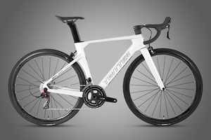 Bicicleta de Carretera de Carbono con 22 Velocidades, 700c, Bicicleta de Carreras de Fibra de Carbono con Desviador <span class=keywords><strong>SHIMANO</strong></span>, Manillar 105/<span class=keywords><strong>R7000</strong></span>-2*11S - Product Image 4