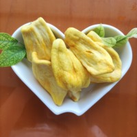 Bulk zoete knapperige gedroogde jackfruit Chinese leverancier groothandel tropische fruitchips