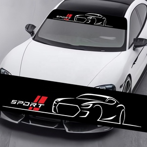 Adesivo Personalizzato per Parabrezza Auto, Banner Decorativo Autoadesivo in PVC per Carrozzeria - Product Image 2