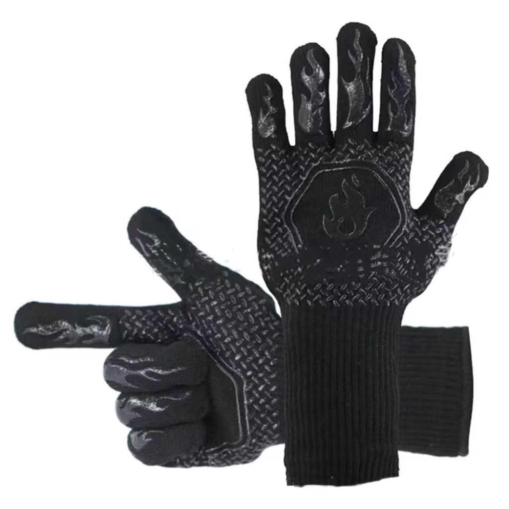 Black + small flame black silicone