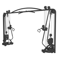 Équipement de fitness de qualité supérieure équipement de gymnastique commerciale multi usine câble de gymnastique commercial croisé station de cinq personnes