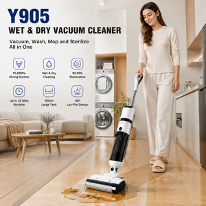 <span class=keywords><strong>Aspirateur</strong></span> et serpillière <span class=keywords><strong>sans</strong></span> <span class=keywords><strong>fil</strong></span> pour maison intelligente, nettoyeur <span class=keywords><strong>de</strong></span> sols à batterie pour un nettoyage domestique tout-en-un - Product Image 1