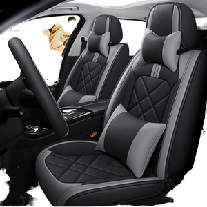 Housse de siège de <span class=keywords><strong>voiture</strong></span> universelle YLB, couvre-tête de siège avant, coussin de dossier de siège, intérieur de <span class=keywords><strong>voiture</strong></span>, housse de siège confortable et imperméable - Product Image 1