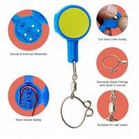 Outils de pêche, dispositif de ligature d'hameçons en PVC, équipement de pêche multifonctionnel pour l'extérieur, vente en gros transfrontalière