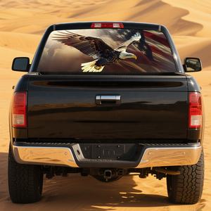 สติกเกอร์ติดกระจกหลังรถยนต์แบบสั่งทำได้สติกเกอร์ติด3D ฟิล์มหล่อไวนิลติดบัง<span class=keywords><strong>แดด</strong></span>ด้านหลัง<span class=keywords><strong>รถยนต์</strong></span> - Product Image 3