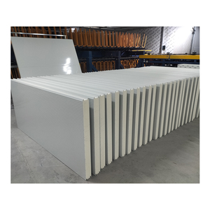 Paneles Sándwich SIP de Poliuretano Expandido (PU) <span class=keywords><strong>para</strong></span> Paredes y Techos, Estilo Madera, 50/75/100/120/150 mm - Product Image 4