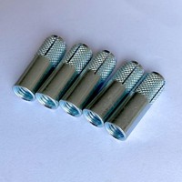 Anclaje de Acero Galvanizado con Rosca M12, Medida en Pulgadas