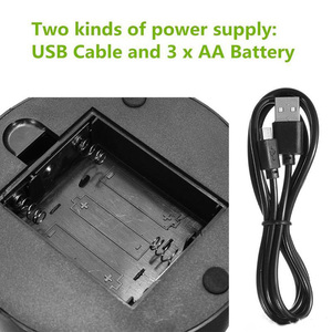 3D Đêm LED đèn cơ sở đèn 7 màu sắc thay đổi 3D ảo ảnh Đèn 4 mét <span class=keywords><strong>Acrylic</strong></span> Bảng điều khiển ánh sáng AA pin hoặc DC 5V USB - Product Image 6