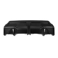 Kit de Carrocería de Fibra de Carbono con Alerón Delantero, Faldones Laterales y Difusor Central, Compatible con BMW Serie 2 G42 M240i, Estilo SOOQOO, Moldeado en Autoclave