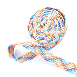 Precio de fábrica al por mayor de alta elasticidad engrosada de color de nylon elástico trenzado correa de lazo correa de reloj correas - Product Image 4