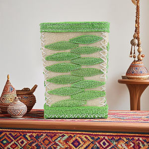 Esponjas de Lufa Naturales Personalizables y Cestas de Almacenamiento Hechas a Mano con Decoraciones Coloridas para Escritorio - Product Image 3