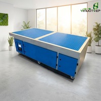 Plataforma de lijado en seco para líneas de ensamblaje de carga pesada, plataforma de lijado en seco para losas de piedra grandes y tuberías