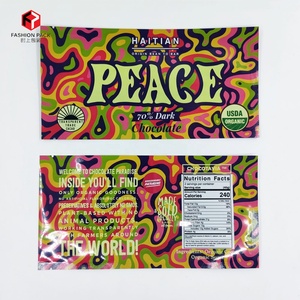 <span class=keywords><strong>Wrapper</strong></span> bao bì túi tùy chỉnh in nhiệt niêm phong Cookie kẹo năng lượng thanh sô cô la thực phẩm in kỹ thuật số LDPE - Product Image 2