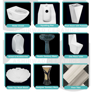 Inodoro de dos piezas alargado, de suelo, con doble descarga, sifón en S, de porcelana vitrificada, diseño contemporáneo, 1.28-1.6 GPF, para baño - Product Image 5