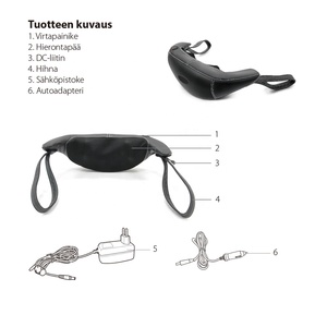 Holesale-máquina de masaje de cuello y hombros, cinturón assager - Product Image 3