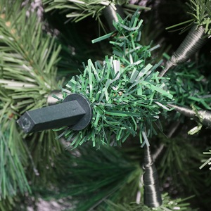 <span class=keywords><strong>7</strong></span> pés novo design de agulha de pinha verde pvc, folhas de pvc, árvore de natal com abacaxis, novo ano, árvore com pinos, vermelho berços - Product Image 4