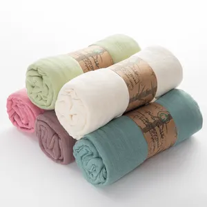 Muslin Baby Blanket Super Soft Cotton Safari Muslin Swaddle Blankets Organic Bamboo Cotton Baby Muslin Blanket