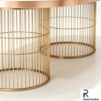 Nouvelle table de banquet ovale de luxe pour mariage, plateau blanc, base en fil d'acier inoxydable, pour hôtel, événement, fête