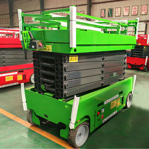 Piattaforma di Lavoro Aerea Elettrica Mobile, Altezza Massima 12m, Struttura in Acciaio al Manganese Q355B, Piano 2300x1170mm, Nuovo Modello - Product Image 2