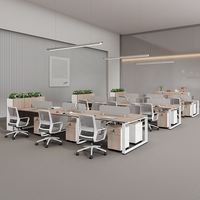 Bureau de direction moderne en bois Shuo Ran |   Bureau commercial durable avec tiroir de rangement pour dossiers