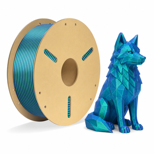 Decorative Silk <b>PLA</b> Filament 1.75mm 1kg Lustrous Finish for Vases and Interior Design 3D Printing <b>PLA</b>-Silk 3D Filament - Product Image 1