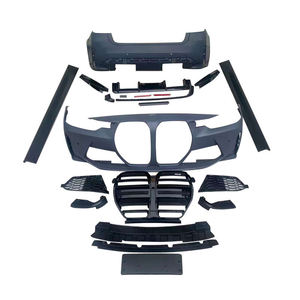 Kit carrosserie pour <span class=keywords><strong>BMW</strong></span> Série 3 F30 : pare-chocs avant, pare-chocs arrière, jupes latérales, mise à niveau style G80 M3 - Product Image 2