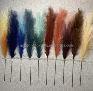 QSLH-VF257 <span class=keywords><strong>Pampas</strong></span> Artificiales Color Crema, <span class=keywords><strong>120</strong></span> <span class=keywords><strong>cm</strong></span>, Hierba de <span class=keywords><strong>Pampas</strong></span> Artificial para Decoración - Product Image 2