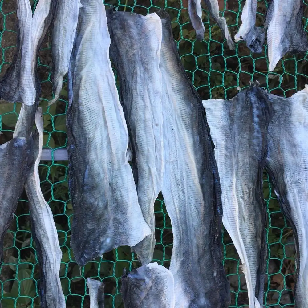 BASA 피부 물고기 Catfish 메기 스킨 // 간식을 만들기위한 재료