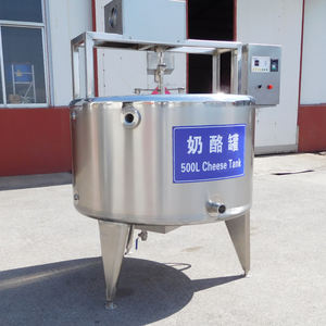 Cuve de Fermentation Laitière en Acier Inoxydable pour la Fabrication de Fromage avec Moteur, Haute Productivité, Capacité 300L/500L - Product Image 2