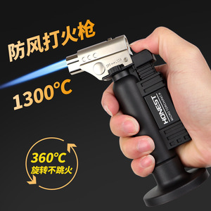 Encendedor de antorcha de fuego directo recargable, a prueba de viento, de butano, para moxibustión, cigarros y barbacoa - Product Image 3