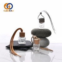 Bouteille diffuseur de parfum pour voiture vide de 8 ml et 10 ml, personnalisable, à suspendre, diffuseur de parfum pour voiture