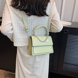 2024 Latest Vintage Solid Color Women's Handbag Crossbody Bag Ladies <strong>pink</strong> Coin <strong>Purse</strong> for Chain Mini <strong>Purses</strong> for Women - Product Image 5