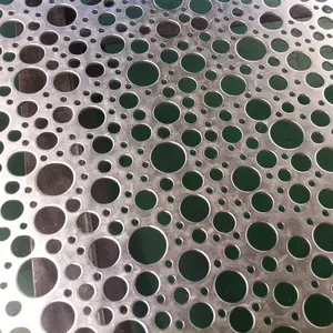 गोल छेद वाली छिद्रित प्लेट शीट पैनल कार्बन स्टेनलेस स्क्रीन पैनल छिद्रित शीट अच्छी गुणवत्ता वाली छेद छिद्रण धातु स्टील जाल