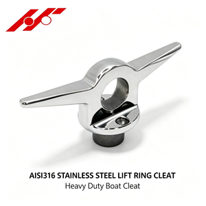 Anneau de levage en acier inoxydable AISI316 pour yacht marin, quincaillerie marine - Product Image 1