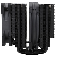 Refroidisseur de processeur Thermalright FS140 BLACK V3, hauteur 158 mm, tout noir, double tour, 4 caloducs de 8 mm, compatible AM4 AM5 LGA1700 1851