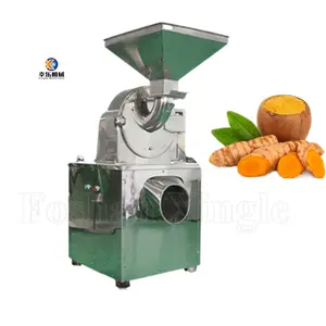 Machine universelle de broyage de poudre de gingembre d'épices Machine de broyeur de refroidissement par eau Pulvérisateur de cannelle